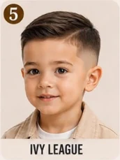 Ivy League kids haircut example